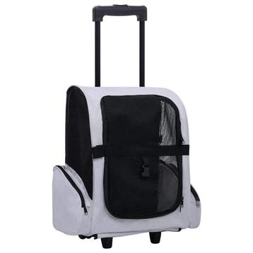 Huisdierentrolley Rugzak Grijs | Retour deal | Licht & Ha... beschikbaar voor biedingen