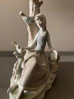 LLADRO - Lampe de table - Porcelaine à pâte molle émaillée, Antiek en Kunst