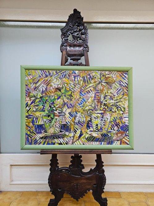 Spanish Modern School (XX-XXI) - Vibrant Nature - NO RESERVE, Antiek en Kunst, Kunst | Schilderijen | Klassiek