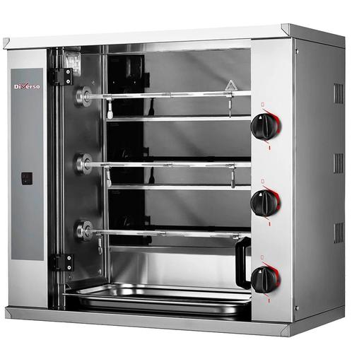 Kippengrill | SMALL | Elektrisch | 3 Spitten | 9 Kippen |, Zakelijke goederen, Horeca | Keukenapparatuur, Nieuw in verpakking