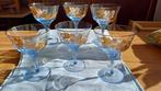 Verrerie Bohème du Nord - Champagneglas (6) - Kristal, 24 kt, Antiek en Kunst