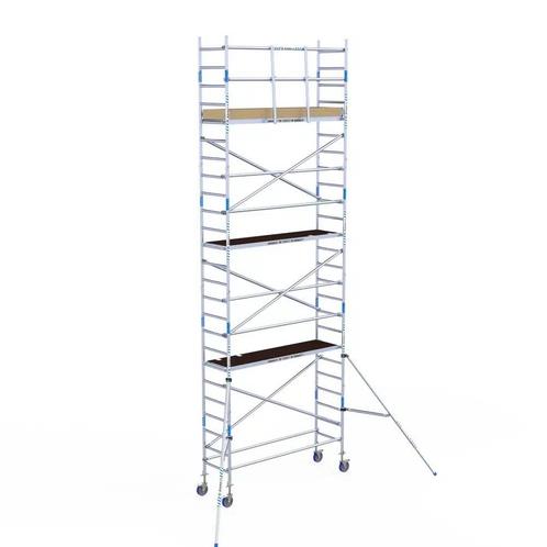 ALX rolsteiger 75 x 8,2 WH met voorloopleuning, Doe-het-zelf en Bouw, Steigers, Rolsteiger of Kamersteiger, Nieuw, 5 meter of hoger