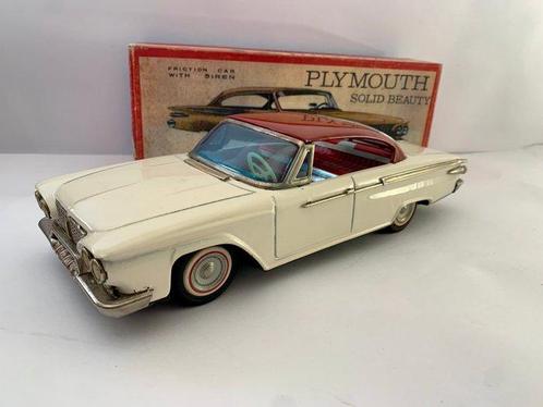 Ichiko - Voiture jouet en étain - Plymouth Belvedere 2 Door, Antiek en Kunst, Antiek | Speelgoed