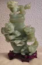 Steen - China - 20e eeuw oude collectie kunst houtsnijwerk, Antiek en Kunst