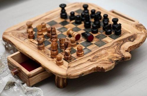 Schaakspel - Hout, Antiek en Kunst, Curiosa en Brocante