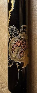 Lack-Kiseruzutsu - Urushi-laag, hout, zijde - Shoryusai -