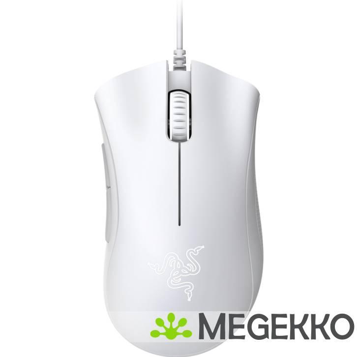 Razer DeathAdder Essential Wit Gaming muis, Computers en Software, Overige Computers en Software, Nieuw, Verzenden