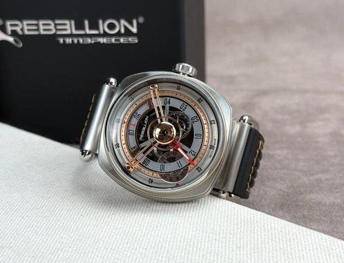 Rebellion - Twenty-One GMT Automatic - RB.21.GMT.ST.T04 -, Handtassen en Accessoires, Horloges | Heren