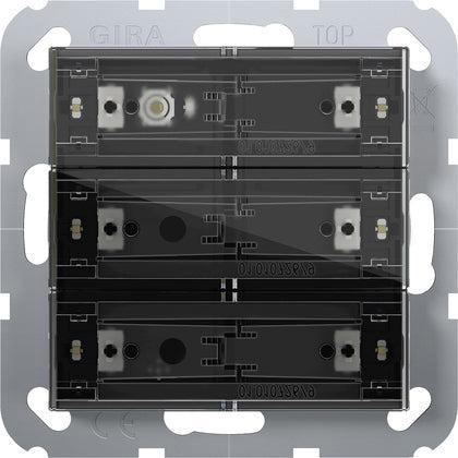KNX Systeem 55 3-Gang Drukknopsensor Standaard - 501300, Bricolage & Construction, Électricité & Câbles, Envoi