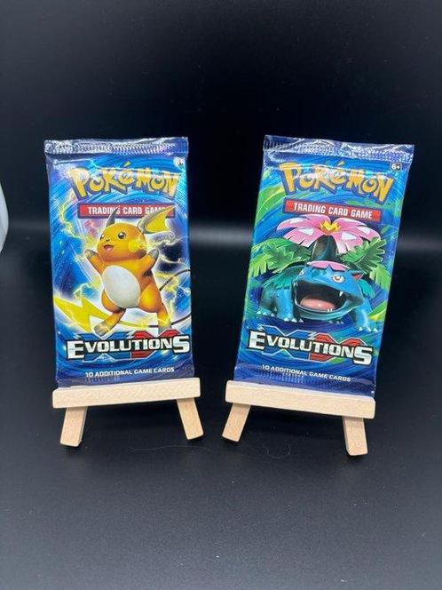 Pokémon - 2 Booster pack - Venusaur + Raichu - xy evolution, Hobby en Vrije tijd, Verzamelkaartspellen | Pokémon