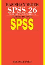 Basishandboek SPSS 26 9789055482757 Alphons de Vocht, Boeken, Informatica en Computer, Verzenden, Zo goed als nieuw, Alphons de Vocht