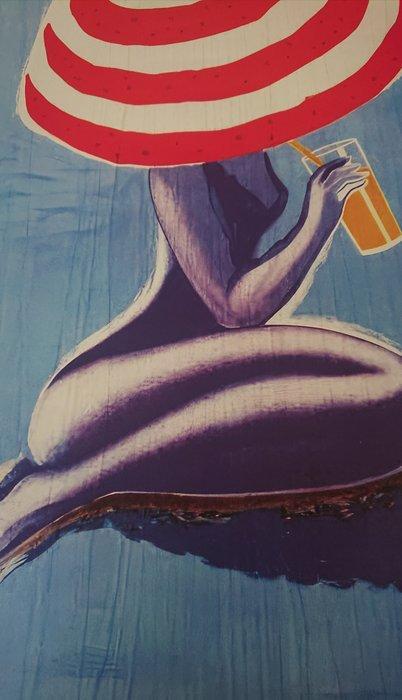 Bernard Villemot - Orangina póster Bernard Villemot ,poster, Antiek en Kunst, Kunst | Tekeningen en Fotografie