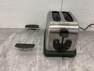 RVS GGG Toaster Broodrooster 2 sneden 230V Horeca, Ophalen of Verzenden