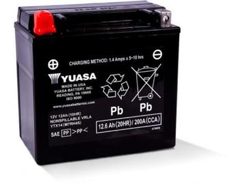 Veiling - Yuasa YTX14-BS 12 V AGM motorfiets accu beschikbaar voor biedingen