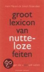 Groot Lexicon Nutteloze Feiten Dl 1 9789025422387, Hein Meijers, Simon Rozendaal, Verzenden