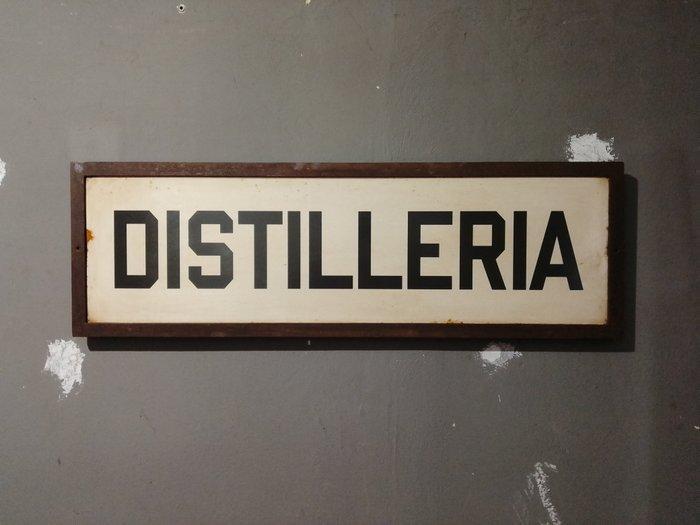 Marchesin - Distillerie - marchesin - Enseigne publicitaire, Antiek en Kunst, Curiosa en Brocante