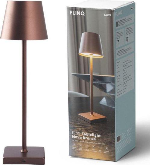 Tweedekans | FlinQ Tafellamp Nova - Tafellamp Oplaadbaar -, Huis en Inrichting, Lampen | Tafellampen, Ophalen of Verzenden