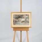 Willem Hendrik van der Nat (1864–1929) - In de schapenstal