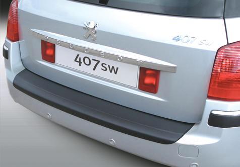Achterbumper Beschermer | Peugeot 407 SW 2004-2008 | ABS Kun, Auto diversen, Auto-accessoires, Nieuw, Verzenden