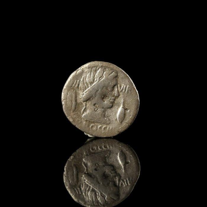 Romain antique, République Argent Denier romain républicain, Antiquités & Art, Antiquités | Autres Antiquités