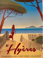 Monsieur Z - Affiche de Tourisme Hyères - La Plage des