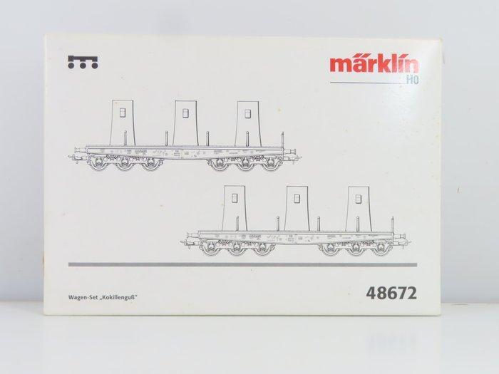 Märklin H0 - 48672 - Modeltrein goederenwagonset (1) - 2, Hobby en Vrije tijd, Modeltreinen | H0