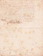 Henri Fouquet - Médecin du Roi - Certificat de chirurgie, Nieuw