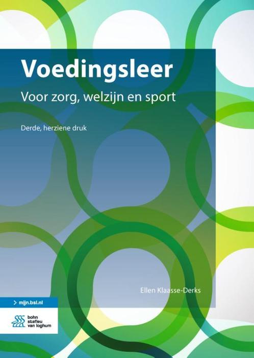 Voedingsleer 9789036817936 Ellen Klaasse-Derks, Boeken, Wetenschap, Zo goed als nieuw, Verzenden