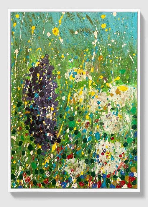 Dario Moschetta - Natural Collision (contemporary abstract, Antiquités & Art, Art | Peinture | Moderne