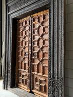 Porte monumentale ancienne dInde, Haveli, Rajasthan /