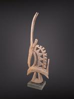 Beeld Tiwara - 66 cm - Tiwara eenvoudig hoofd - tiwara -, Antiek en Kunst