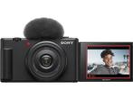 Sony -  Camera Vlog Zv-1f  - Zwart, Audio, Tv en Foto, Verzenden, Nieuw, Sony, Geen optische zoom