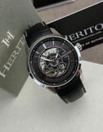 Heritor - Automatic Davies Semi-Skeleton - Silver/Black -, Nieuw