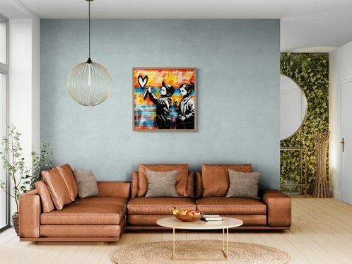 Golden Boy (2000) - LOVE BOMBERS 25 - Original Street Art, Antiek en Kunst, Kunst | Schilderijen | Modern