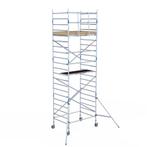 ALX rolsteiger 135 x 7,2m WH met voorloopleuning, Doe-het-zelf en Bouw, Steigers, Verzenden, Nieuw, Rolsteiger of Kamersteiger