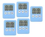 Set van 5 digitale timers, kookwekkers, alarmklokken babybl, Verzenden, Nieuw