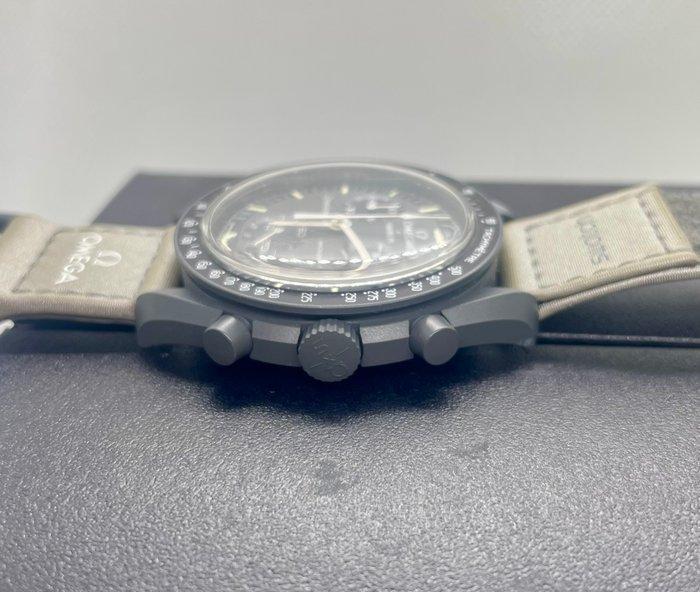 Omega x Swatch - MoonSwatch - Mission to Mercury - Zonder, Handtassen en Accessoires, Horloges | Heren
