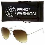 Fako Fashion® - Pilotenbril - Piloot Zonnebril - Heren, Handtassen en Accessoires, Zonnebrillen en Brillen | Dames, Verzenden