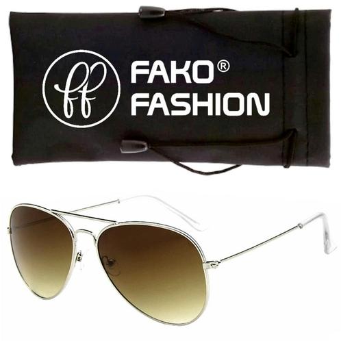 Fako Fashion® - Pilotenbril - Piloot Zonnebril - Heren, Handtassen en Accessoires, Zonnebrillen en Brillen | Dames, Verzenden