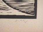 Pierre Alechinsky (1927) - Volcan, Antiek en Kunst