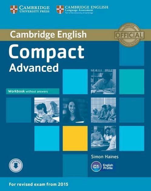 Cambridge English Compact - Adv for Revised Exam from 2015 w, Boeken, Overige Boeken, Gelezen, Verzenden