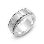 Piaget - 18 karaat Witgoud - Ring - 1.00 ct Diamant -