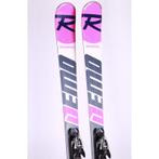 169 dames skis ROSSIGNOL DEMO DELTA 2022, white/pink, compo, 160 tot 180 cm, Gebruikt, Verzenden, Rossignol