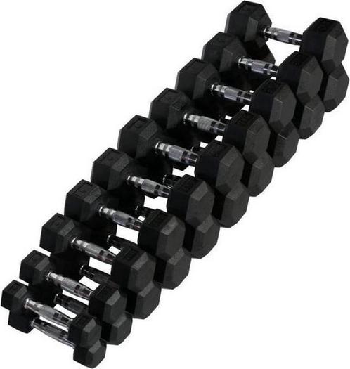 PH Fitness Hexagon Dumbbell Sets 2,5 t/m 30KG – Premium, Sport en Fitness, Fitnessapparatuur, Overige typen, Nieuw, Overige materialen