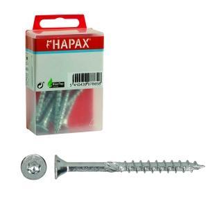 Hapax houtschroef 5x40 t25 zn/40st, Bricolage & Construction, Quincaillerie & Fixations