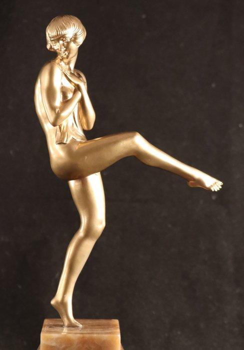 Art Deco beeld naakt - Pierre Camille Marie Le Faguays, Antiek en Kunst, Kunst | Designobjecten