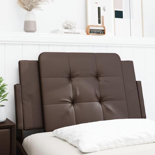 vidaXL Hoofdbordkussen 80 cm kunstleer bruin, Huis en Inrichting, Slaapkamer | Bedden, Nieuw, Verzenden