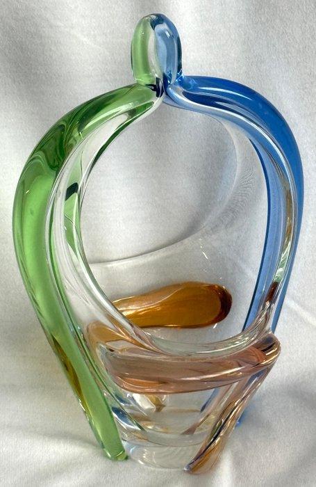 Rhapsody Mistivo - František Zemek - Kom (2) - Glas-in-lood, Antiek en Kunst, Antiek | Glaswerk en Kristal