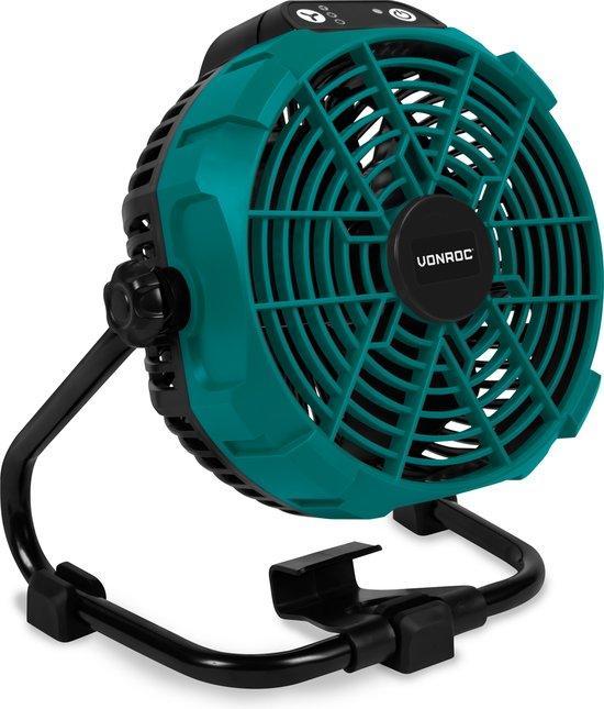 2dekans | VONROC Ventilator 20V - voor draadloos en bedraad, Doe-het-zelf en Bouw, Gereedschap | Overige machines, Ophalen of Verzenden