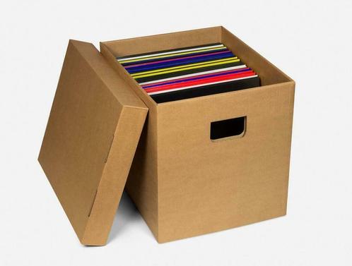 Opbergbox voor 125 Vinyl LP’s - Set van 2 stuks, CD & DVD, Vinyles | R&B & Soul, Envoi